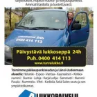 Yrityksen 3 kuva AVAUS-LUKKOPALVELU OY Lukkoseppä- ja avainliikkeet  Helsinki 18