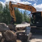 Yrityksen 1 kuva BACKLUND ENTREPRENAD URAKOINTI Rakennuspaikan valmistelutyöt  Pännäinen 12