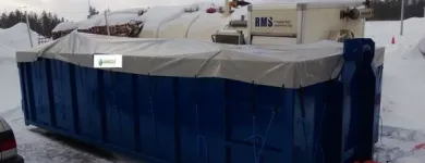 Yrityksen 5 kuva AIMOYHTIÖ OY / AIMOPEITE Tavaranpeitteiden, purjeiden ja muiden sovitettujen tekstiilituotteiden valmistus  Helsinki 18