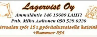 Yrityksen 2 kuva LAGERVIST OY Rakennuspaikan valmistelutyöt  Lahti 16