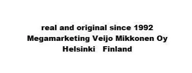 Yrityksen 1 kuva MEGAMARKETING VEIJO MIKKONEN OY Muualla luokittelematon tukkukauppa  Helsinki 18